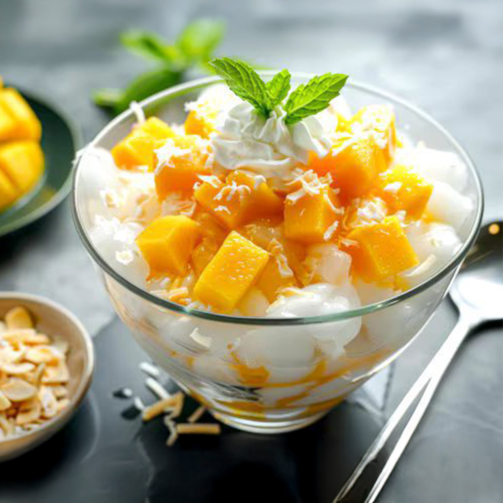 Mango Vanilla Ice cream