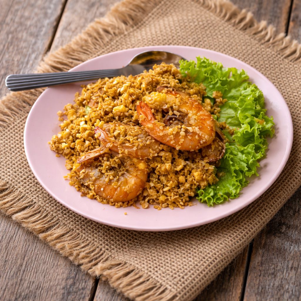 Nasi Goreng Udang + Sotong